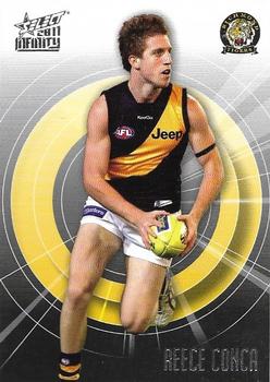 2011 Select AFL Infinity #138 Reece Conca Front
